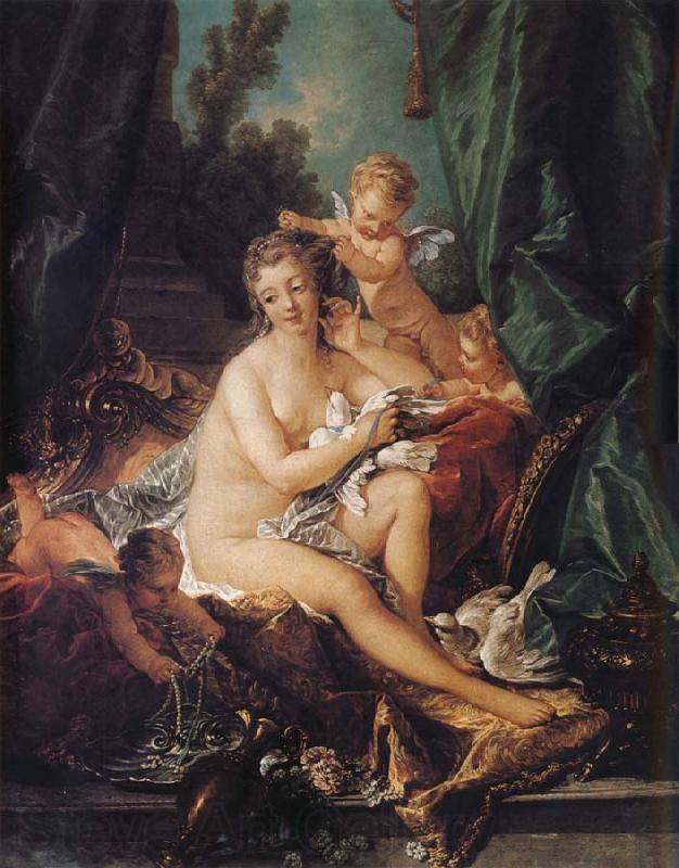 Francois Boucher The Toilette of Venus Spain oil painting art